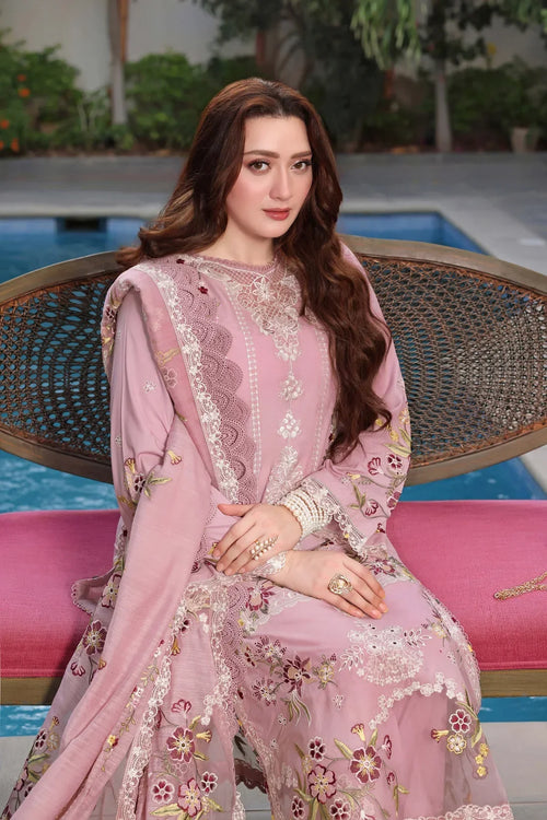 Aneela’s Luxury Dhanak Emb 3PC - MC203