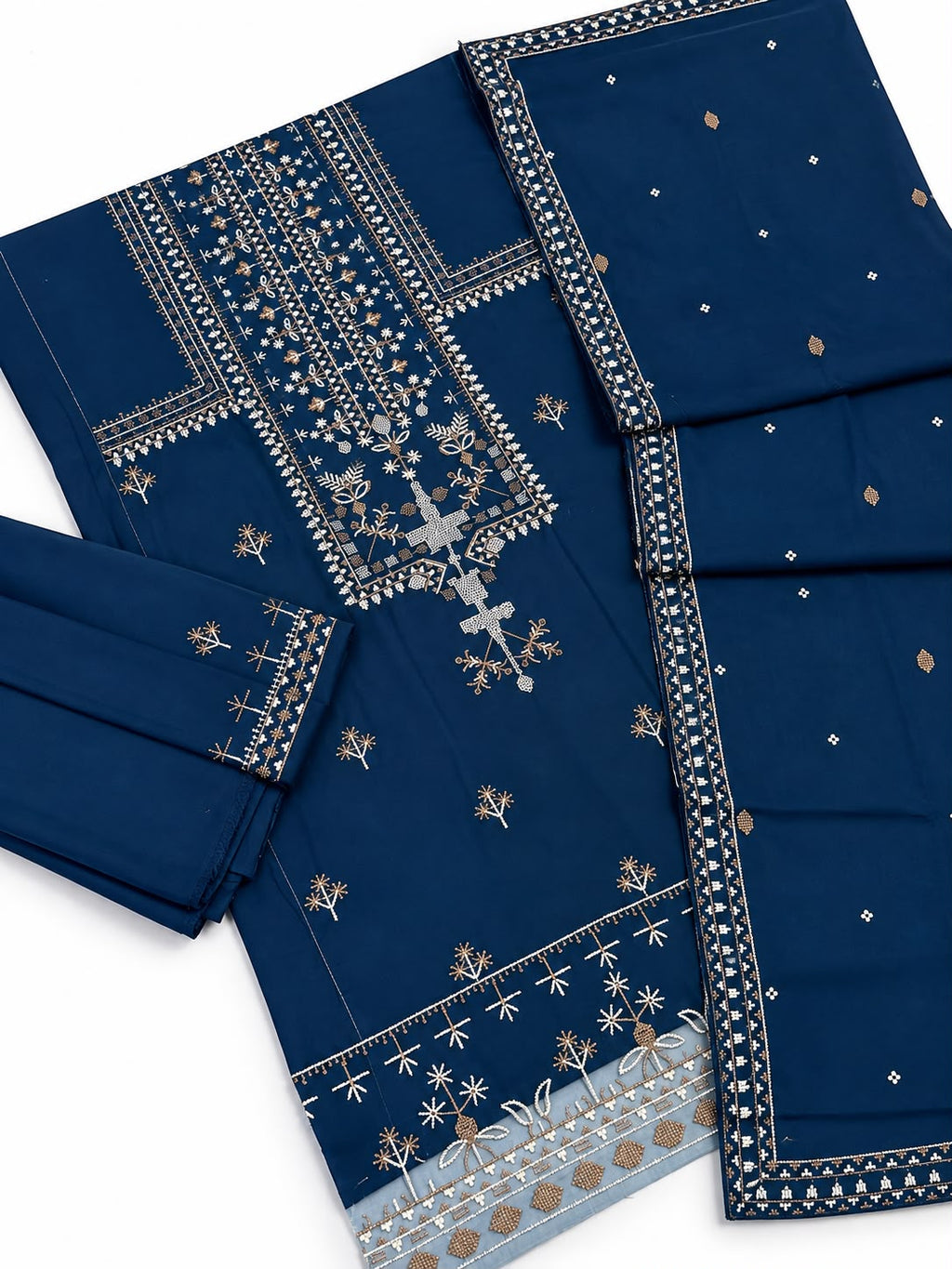 Batik 3PC Dhanak Winter Suit – 7468 FB