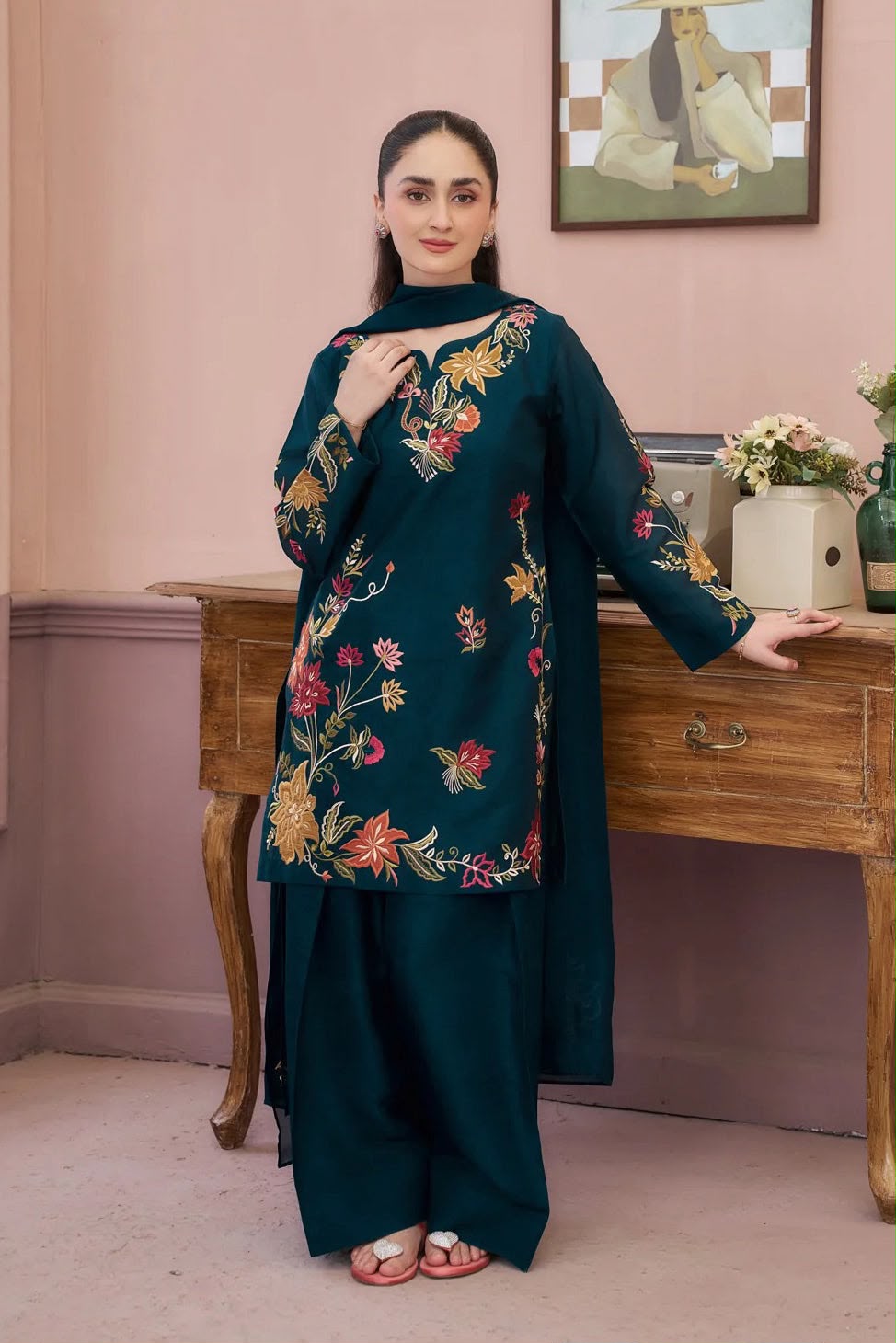 Mohagani 3PC Dhanak Winter Suit – 7459