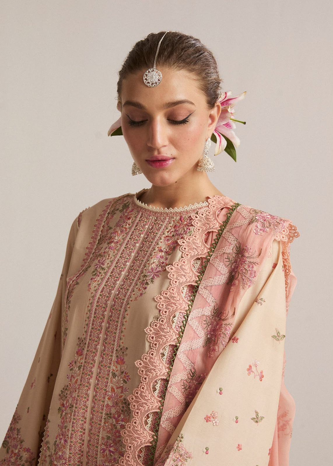 Hussain Rehar 3PC Dhanak – 9045 AZ