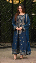 Batik 3PC Dhanak Winter Suit – 7468 FB