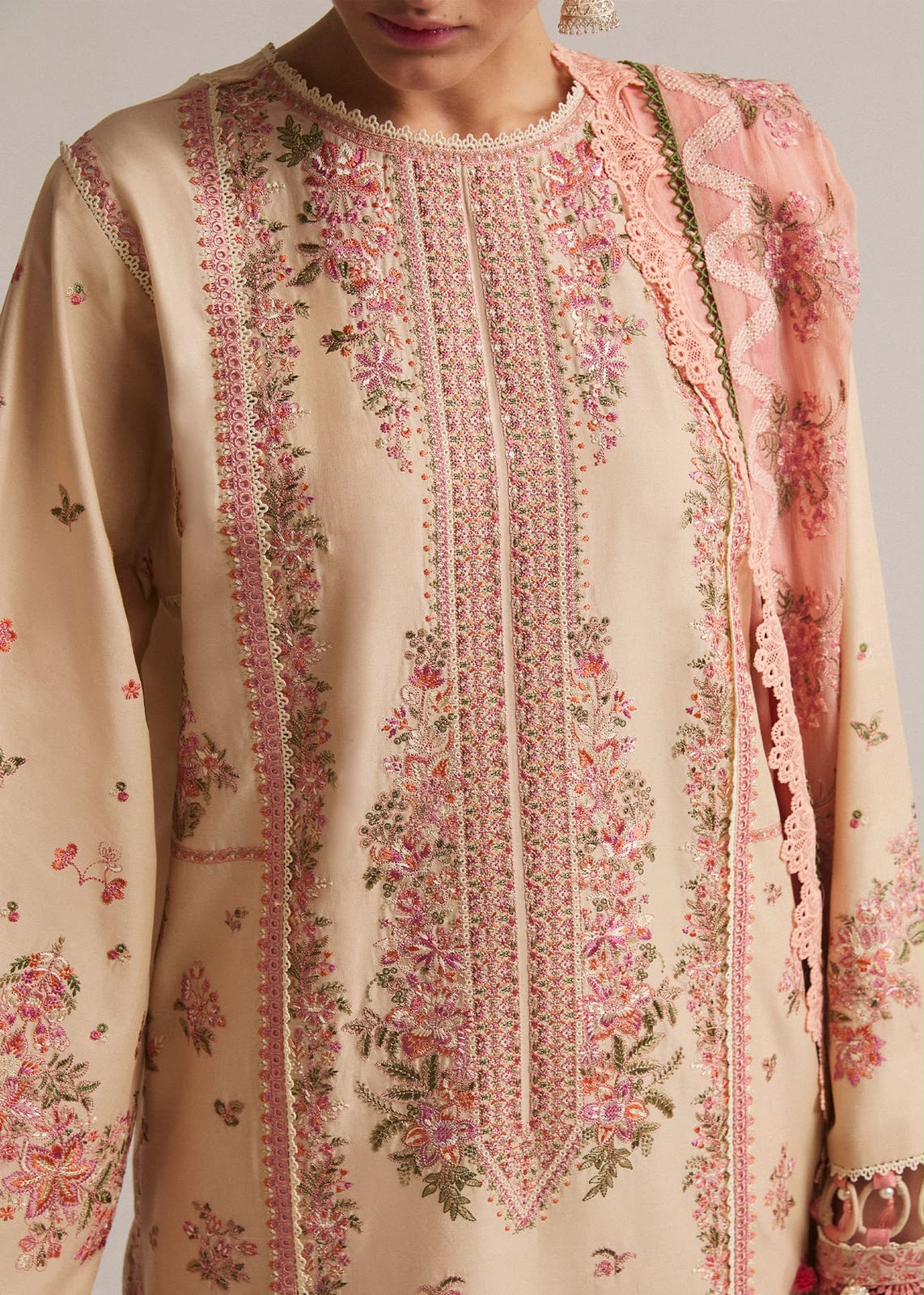 Hussain Rehar 3PC Dhanak – 9045 AZ